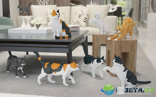Lego навсегда: коты от гонконгского бренда Lego навсегда: коты от гонконгского бренда