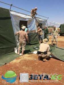 Полевой лагерь российских военных разбит в сирийской Хаме — репортаж «Русской Весны» Полевой лагерь российских военных разбит в сирийской Хаме — репортаж «Русской Весны»