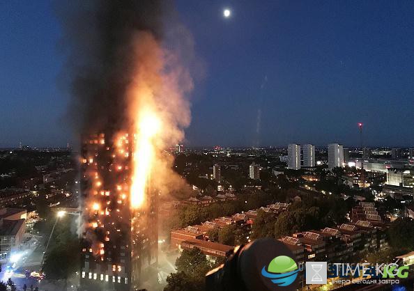 Пожар в Лондоне: количество жертв увеличилось вдвое