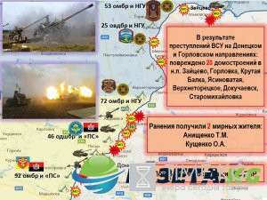 «Русская Весна» публикует полную сводку о военной ситуации в ДНР за 27 мая — 2 июня ИНФОГРАФИКА