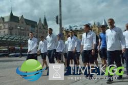 Сборная Украины прогулялась по Тампере