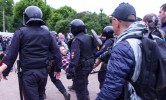 Смольный прокомментировал митинг и задержания на Марсовом поле