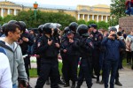 Смольный прокомментировал митинг и задержания на Марсовом поле