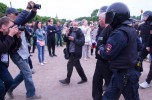 Смольный прокомментировал митинг и задержания на Марсовом поле