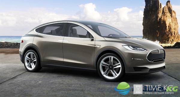 Tesla Model X разбили об бетонную стену во время краш-теста