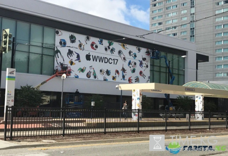 Apple начала подготовку выставочного комплекса McEnery к WWDC 2017 [фото]