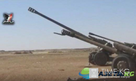 Д-30 и «Мста-Б» сирийской армии