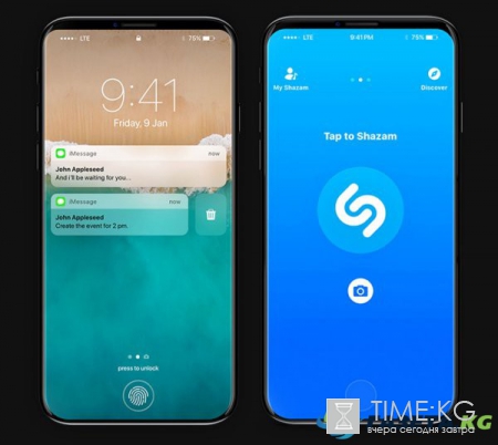 Новый концепт демонстрирует юбилейный iPhone 8 c керамическим корпусом и iOS 11 [видео]