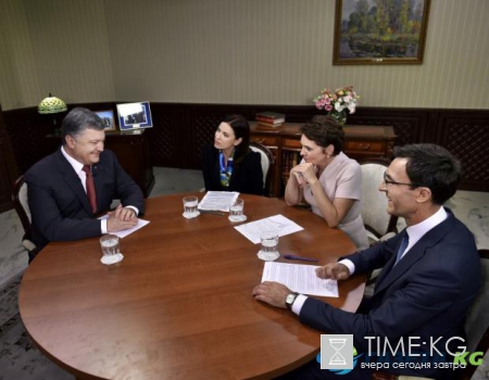 Петр Порошенко дал интервью украинским каналам: полное видео