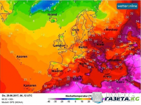 Погода в Украине: следует готовиться к жаре