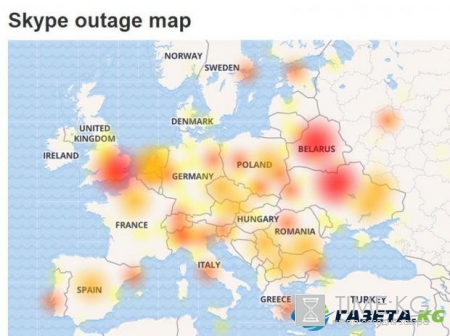 Skype: Перебои в работе сервиса