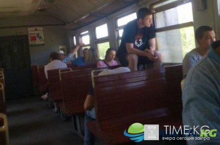 Странные пассажиры в общественном транспорте (ФОТО)