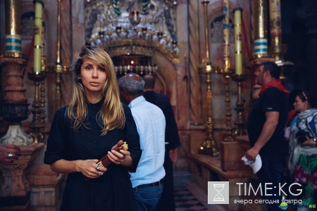 Светлана Лобода совершила паломничество на Святую землю