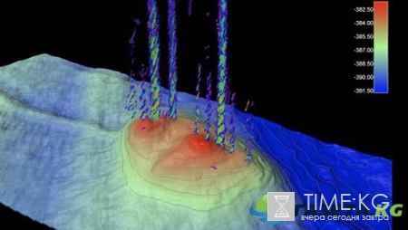 Ученые: На арктическом дне моря могут взорваться метановые холмы