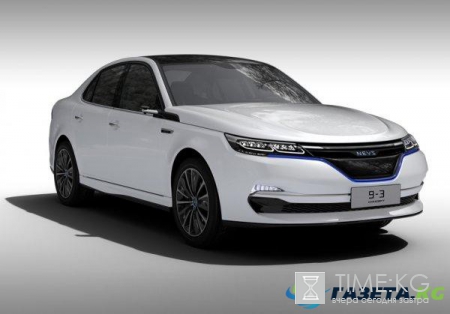 В Китае представлен электрический клон Saab 9-3