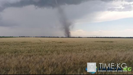 Видео торнадо снял житель села Заря под Мариуполем