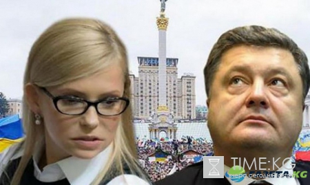 Юля без косы против Порошенко с коктейлем. Михаил Онуфриенко