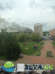 В Ровно горит воинская часть В Ровно горит воинская часть