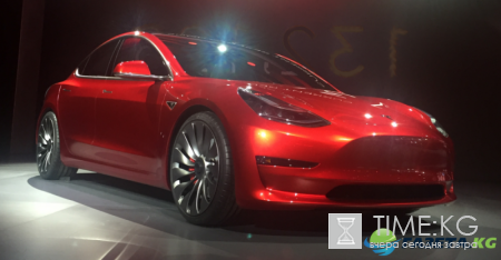 Электрический седан Tesla Model 3 прошел первые тесты на дорогах