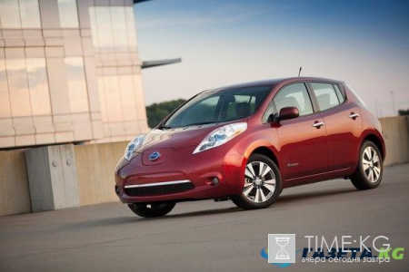 Компания Nissan представила электрокар Leaf для авторынка России