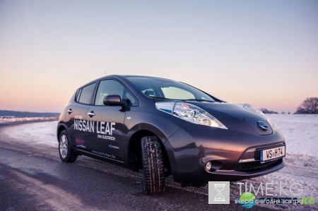 Nissan Leaf нового поколения выехал на дороги общего пользования