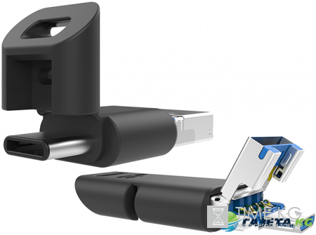 Новая флешка Silicon Power Mobile C50 вмещает три USB-разъема