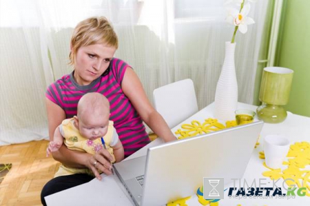 Работа на дому в декрете: Плюсы и минусы
