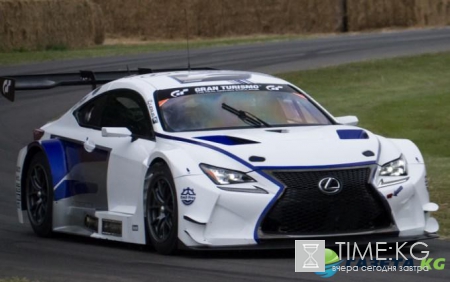 Спорткар Lexus RC F GT3 проходит тесты на дорогах в Канаде