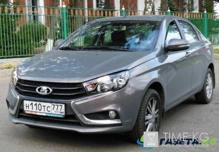 В Казахстане продали первую электрическую Lada Vesta