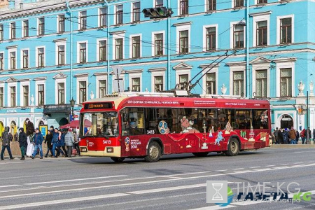 В Петербурге общественный транспорт оборудуют бесплатным Wi-Fi