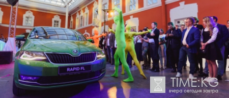 В Петербурге представили обновленный Škoda Rapid