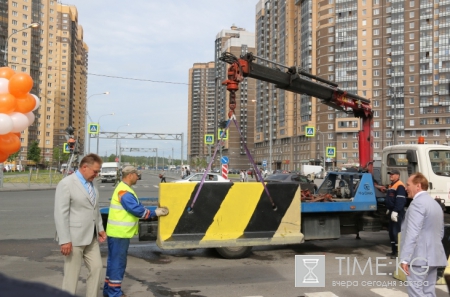 В «Северной долине» открыли движение транспорта по введенным в эксплуатацию дорогам