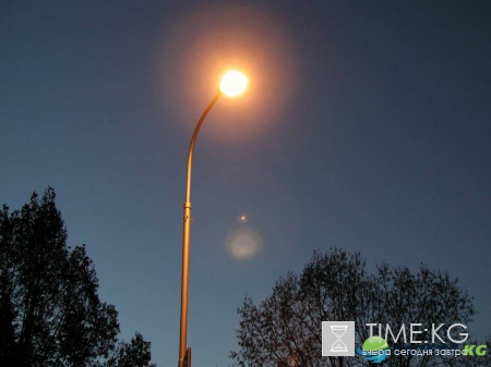 В Выборге упавшие фонари заблокировали движение по одной из дорог