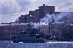 В Петербурге прошла репетиция военно-морского парада