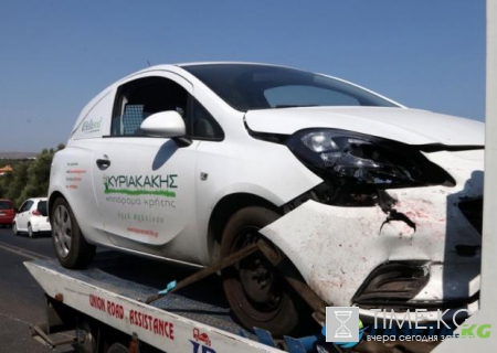 ДТП на Крите: с моста упал туристический автобус с людьми