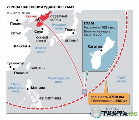 КНДР обнародовала видео последнего запуска баллистической ракеты "Хвасон-12"