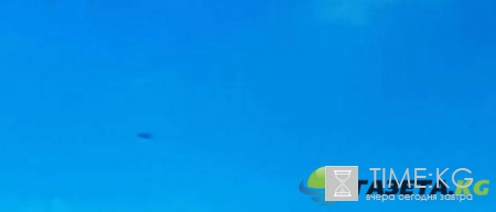 Над Баварией окутанный темной дымкой НЛО пролетел в небе