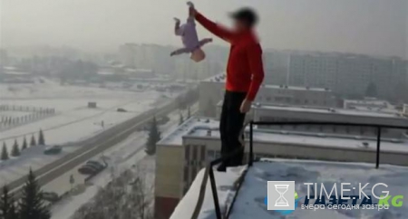 Россиянин использует в шокирующих трюках свою малолетнюю дочь