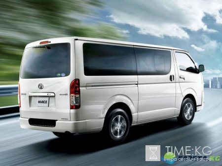 Toyota в декабре начнет продажи обновлённого микроавтобуса Hiace&#8205;