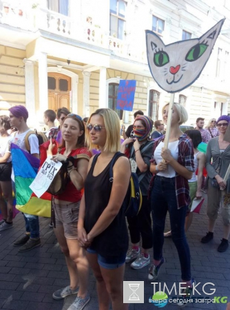 В Одессе прошел марш ЛГБТ: обошлось без эксцессов