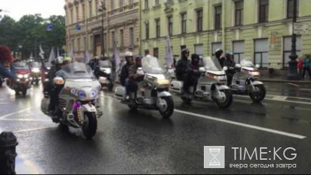 В Петербурге прошел мотопарад