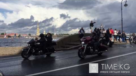 В Петербурге прошел мотопарад