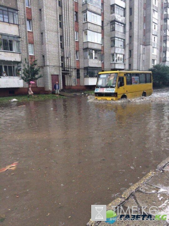Во Львове выпал град размером с перепелиное яйцо