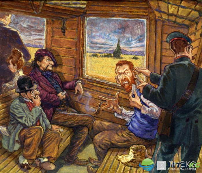 Потрясающий художник Градимир Смудья (Gradimir Smudja). Шутки о Ван Гоге и и Тулуз-Лотреке