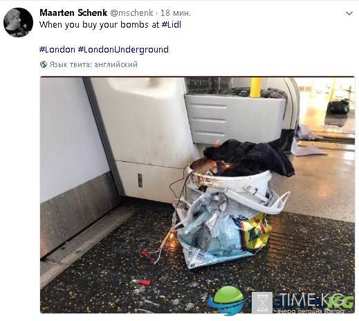 Появились первое фото из взорвавшегося вагона метро Лондона Появились первое фото из взорвавшегося вагона метро Лондона