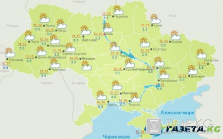 Гисметео Украина: погода на 29 сентября – на всей территории страны солнечно