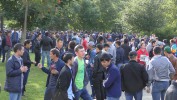 Тысячи мусульман отметили Курбан-Байрам в Петербурге