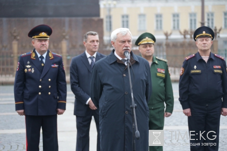 Петербургское управление Росгвардии торжественно отметило первую годовщину со дня рождения