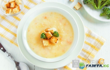 Сырный суп от Анастасии Кожевниковой (рецепт)