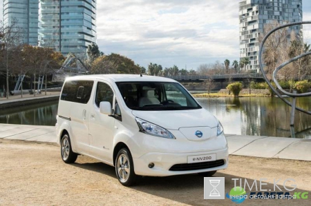 Запас хода электрического фургона Nissan e-NV200 вырос на 100 км